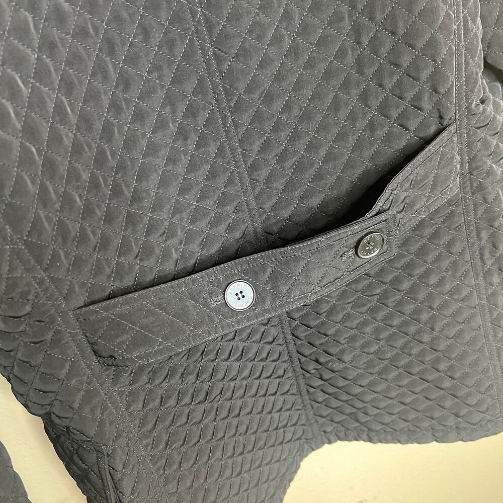 ESPRIT Black Quilted Jacket Large - Picture 10 of 14